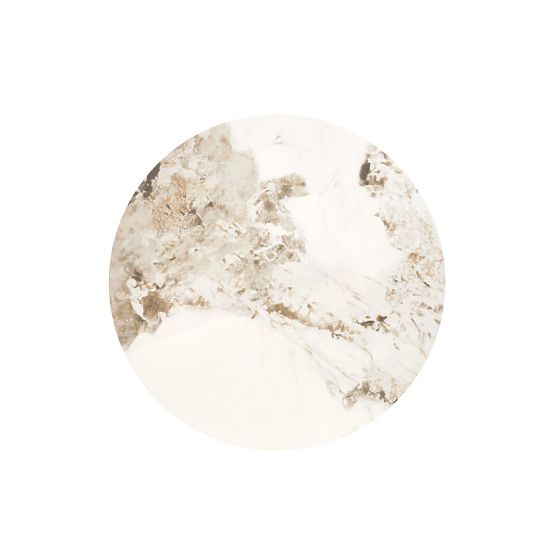 Konferenčna miza ALESSIA, bež marmor / črna (2p=1ks)