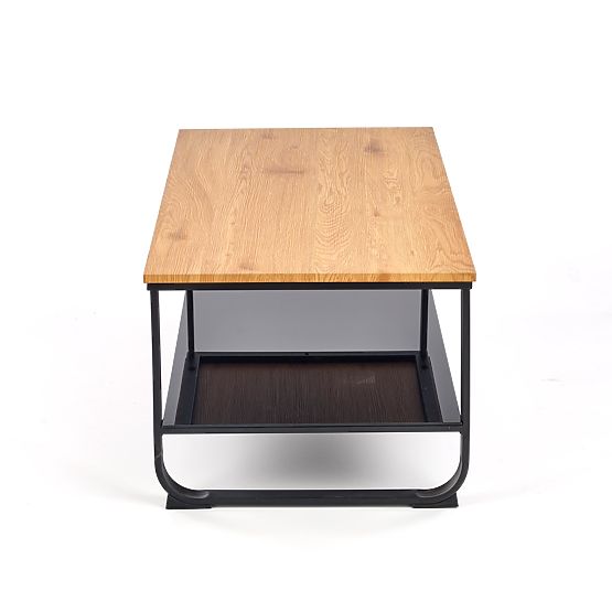 Konferenčna miza ARTIGA hrast zlati / črna (1p=1ks)