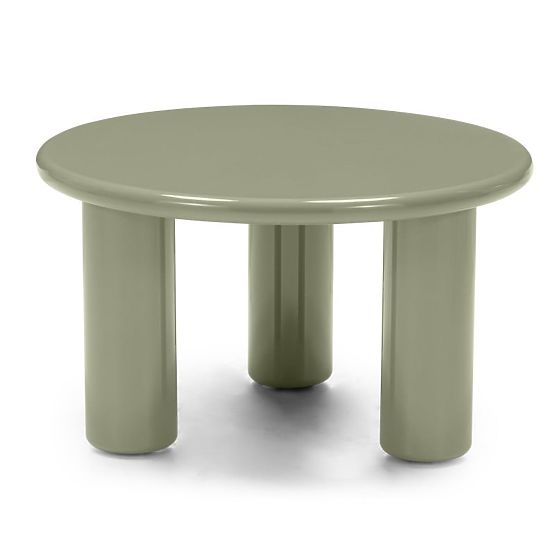 Konferenčna miza Blair 60 cm, olivna, sijoča