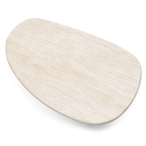 Konferenčna miza Cameron 130 cm, travertin