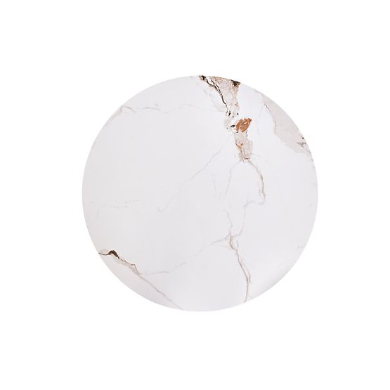 Konferenčna miza CARINA bež marmor / oreh (2p=1ks)