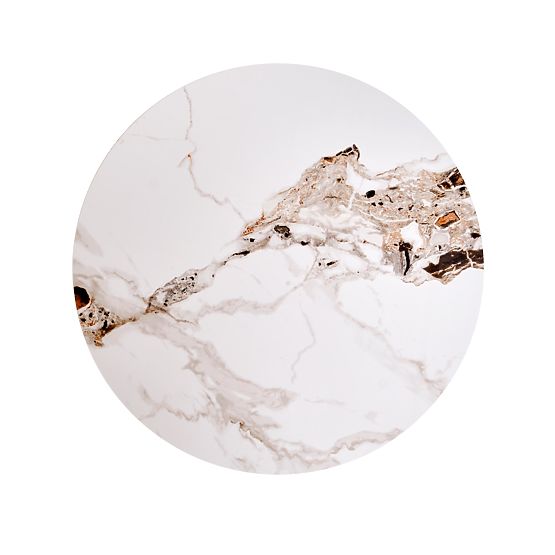 Konferenčna miza CARINA_S bež marmor / oreh (2p=1ks)