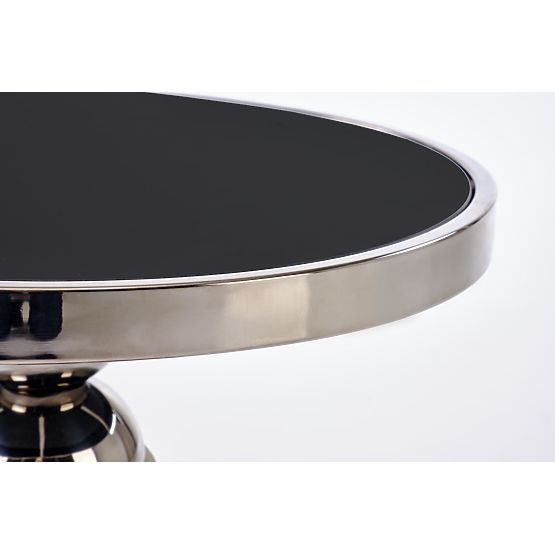 Konferenčna miza CARLA, črna/srebrna (1p=1ks)