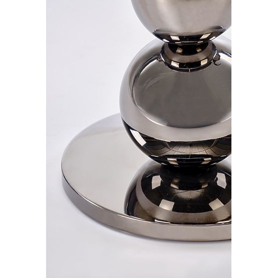 Konferenčna miza CARLA, črna/srebrna (1p=1ks)