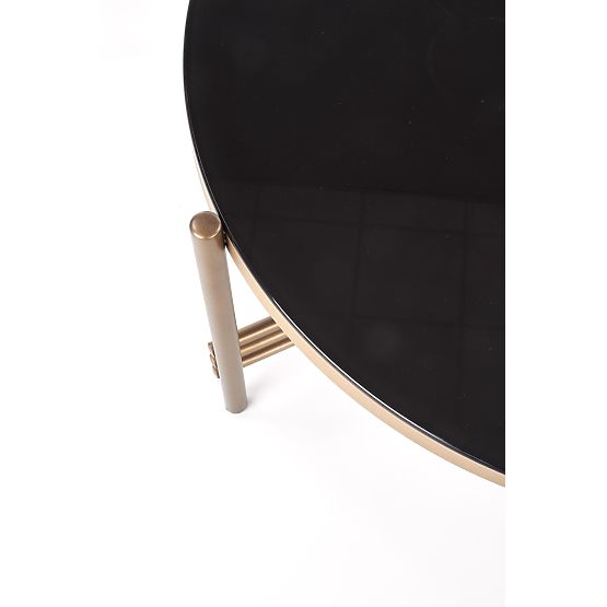 Konferenčna miza ISMENA okvir - zlata, plošča - črna (1p=1ks)