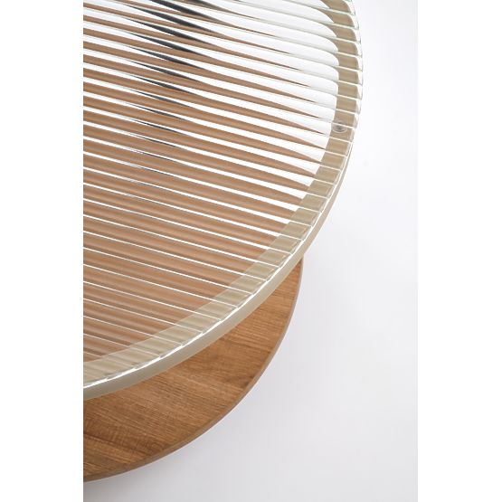 Konferenčna miza KAMALA, naravna / črna (1p=1ks)