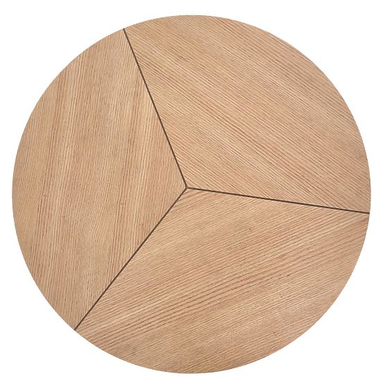 Konferenčna miza KARIDA naravni hrast/črna (1p=1ks)