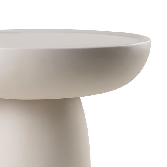 Konferenčna miza Lagoon 60 cm, bež, mat