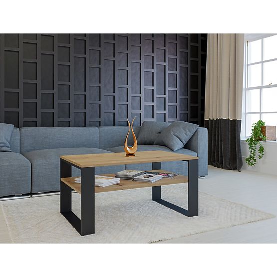 Konferenčna miza Modern 1P ARTISAN ČRNA