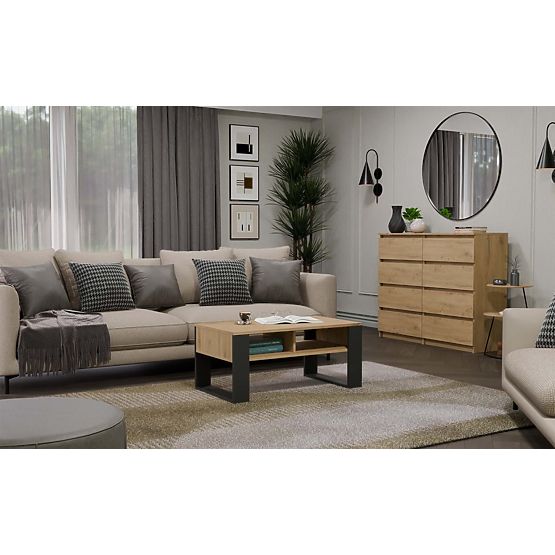 Konferenčna miza Modern 2P ANTRACIT ARTISAN