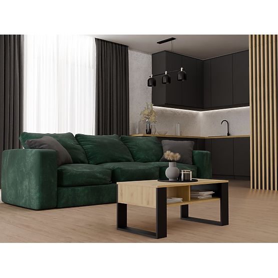 Konferenčna miza Modern 2P ARTISAN ČRNA