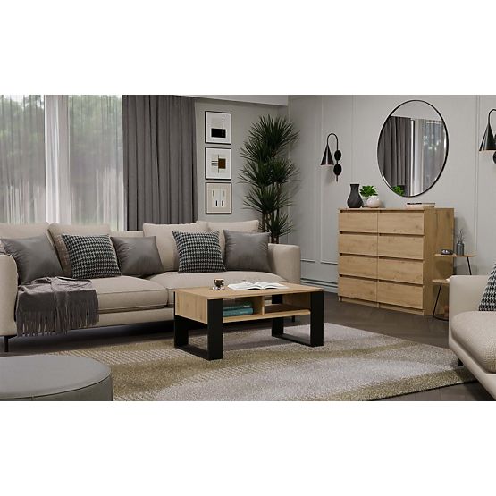 Konferenčna miza Modern 2P ARTISAN ČRNA