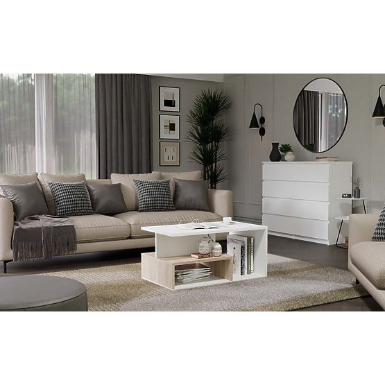 Konferenčna miza Prima PRIMA BELA SONOMA