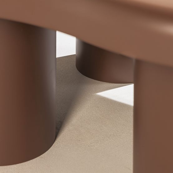 Konferenčna miza Vercelli 100 cm, choco