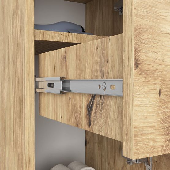 KOPALNIŠKA OMARA FIN STEBER 30 2D 1SZ 85cm PK HRAST ARTISAN