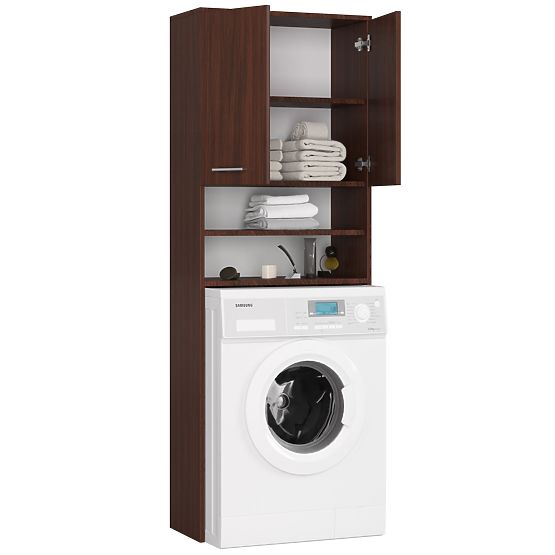 KOPALNIŠKA OMARICA FIN NAD PRALNI STROJ WENGE