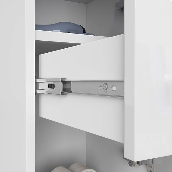 KOPALNIŠKA OMARICA FIN STEBER 30 2D 1SZ 85cm PK BELI SIJAJ