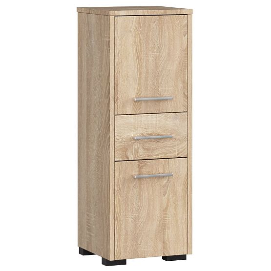 KOPALNIŠKA OMARICA FIN STOLPEC 30 2D 1SZ 85cm PK HRAST SONOMA