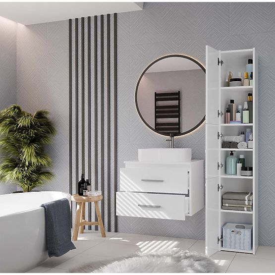 KOPALNIŠKA OMARICA POD UMIVALNIK NEL 60 Z 2 PREDALI BELA