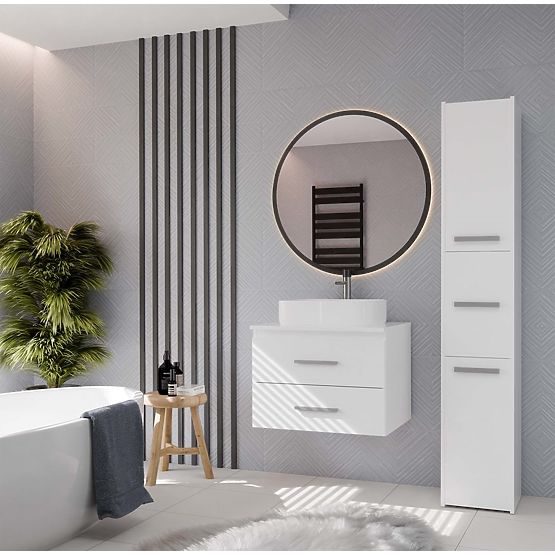 KOPALNIŠKA OMARICA POD UMIVALNIK NEL 60 Z 2 PREDALI BELA