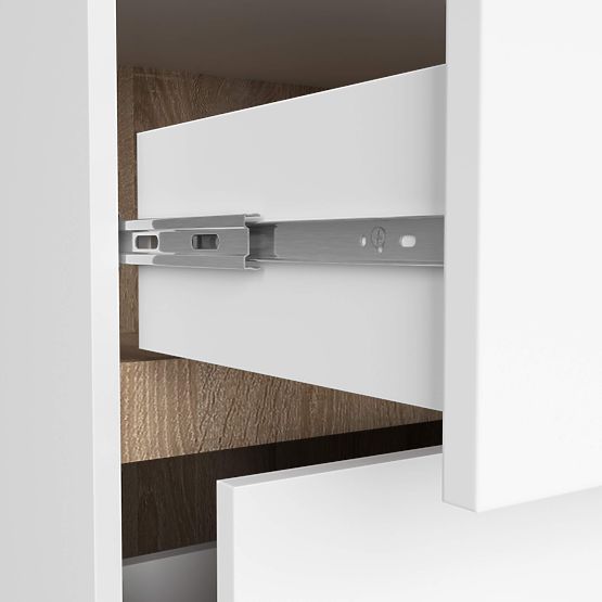 KOPALNIŠKA OMARICA POD UMIVALNIK VAMI W90 2SZ 2P PK BELA / HRAST SONOMA