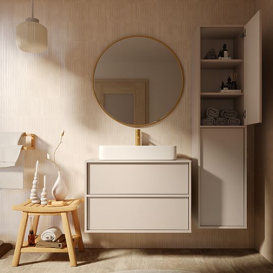 Kopalniška omarica, stolpec Mossy, kašmir