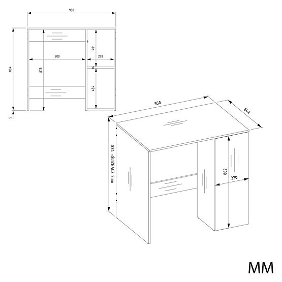 Kopalniška omarica za pralni stroj z vrati POLA NP 1D BELA 2 Police