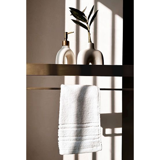 Kopalniška polica za kad SF01 45 cm zlata brušena