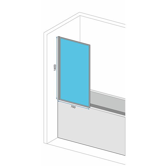 Kopalniška pregrada Rea Lagos-1 Fix Fiksna 70 Črna