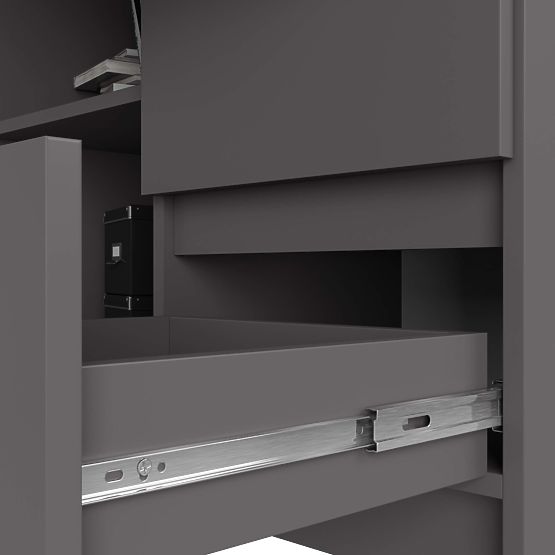 KOTNI PISALNA MIZA B16 CLP DESNA PK SIVA