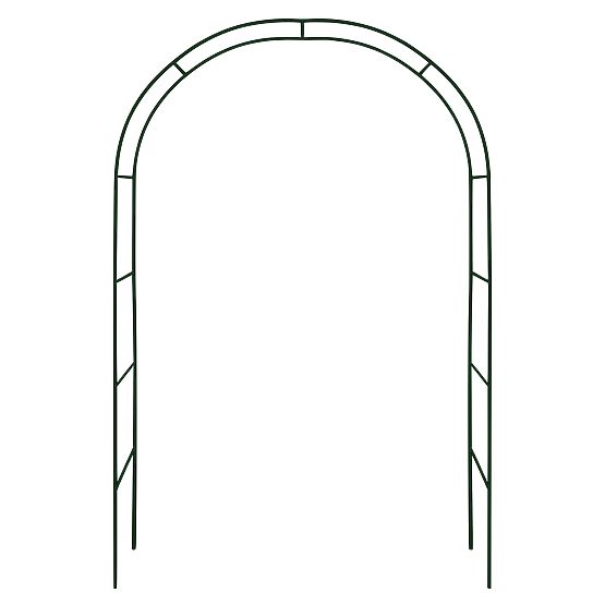 Kovinska pergola lok črna 240 cm