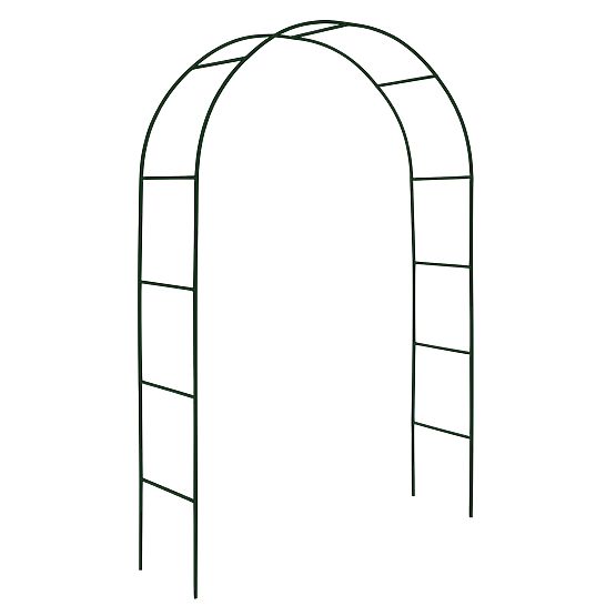 Kovinska pergola lok črna 240 cm