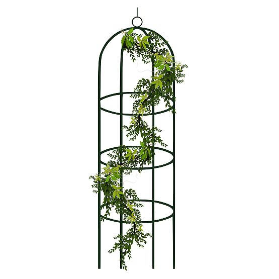 Kovinska pergola steber temno zelena 190 cm