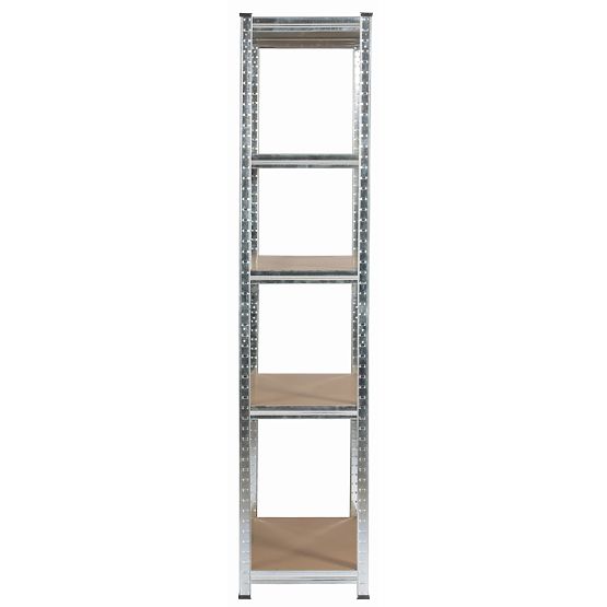 KOVINSKI REGAL 90x40x180 SREBRN