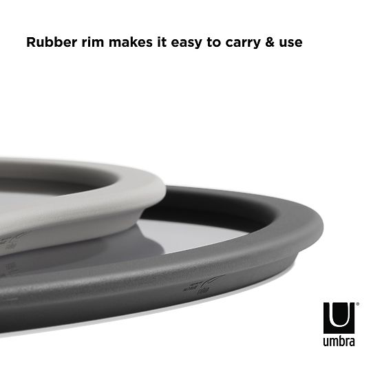 Kuhinjski dodatki nepravilne oblike HUB barva grafitna stil minimalističen umbra