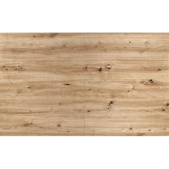LAMELLO raztegljiva miza 160-210/90 cm hrast artisan/črna