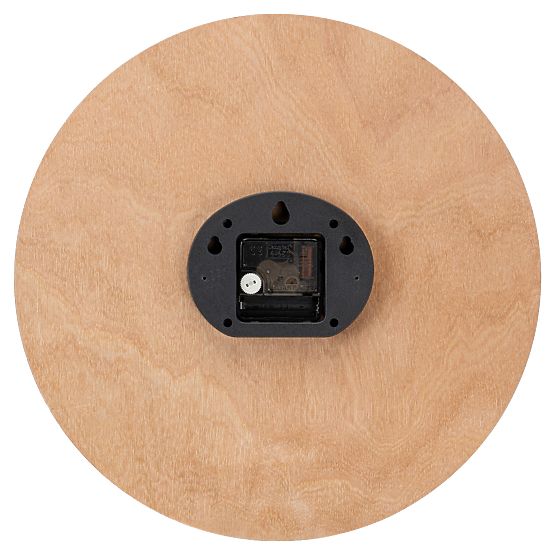 Lesena stenska ura loft ABBAS 35 cm