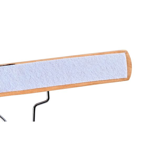 Leseni obešalnik za hlače