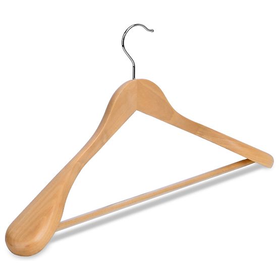 Leseni obešalnik za plašče 1 kos
