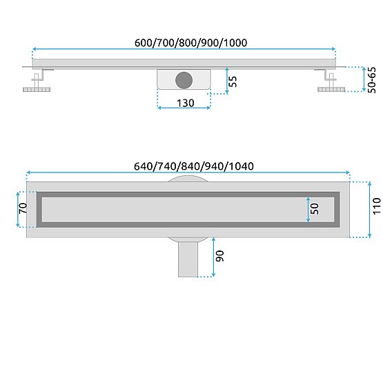 Linearni odtok REA Neox za Črni 50