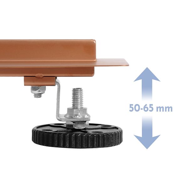 Linični odtok REA NEOX SLIM PRO brush copper 70