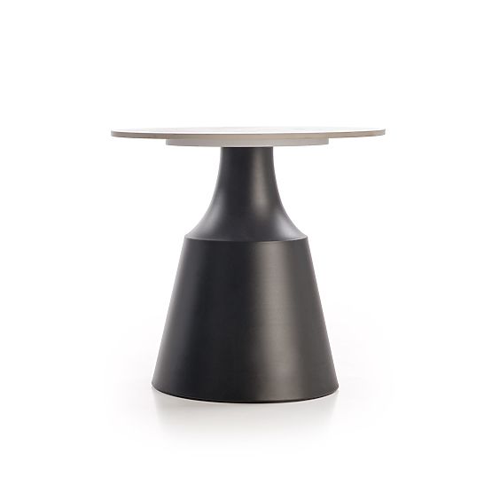 MAGNETA komplet 2 klopi, beli marmor / črna (2p=1ks)