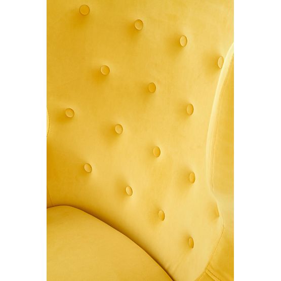 MARVEL rumeni / naravni sprostitveni stol