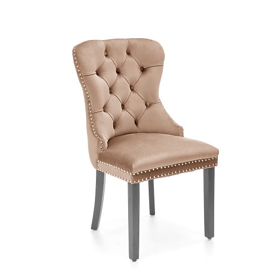 MIYA stol črna / prevleka: bež (1p=2ks)