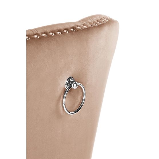 MIYA stol črna / prevleka: bež (1p=2ks)