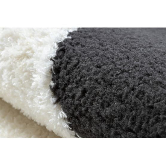 Moderna preproga MODE 8531 abstrakcija kremna / črna