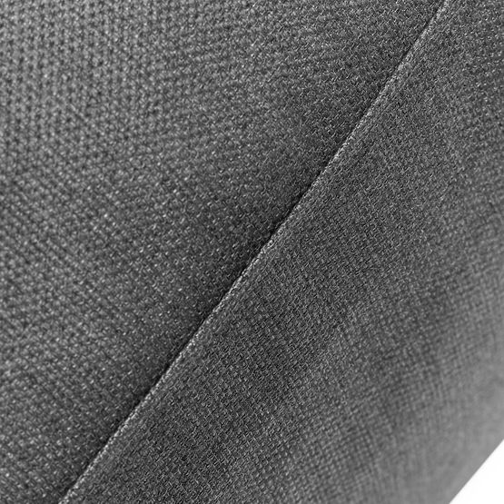 Modularni puf za vrtno kotno sedežno garnituro Vacuum s prevleko, siv