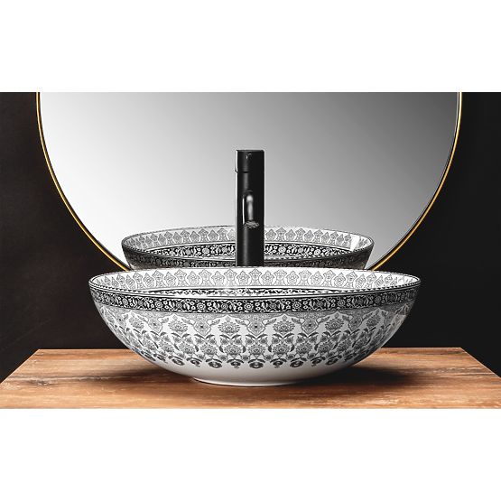 Nadpultni umivalnik Rea Arte temno siv