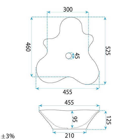Nadpultni umivalnik Rea IZOLDA
