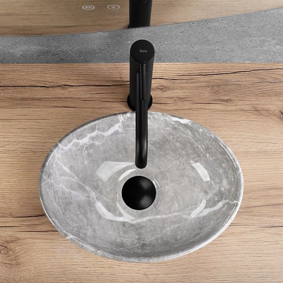 Nadpultni umivalnik Rea Sofia Mini Grigio